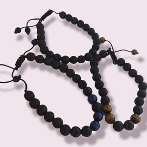 Trio of Handmade beaded bracelets